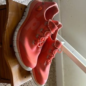 Orange sneakers Reebok